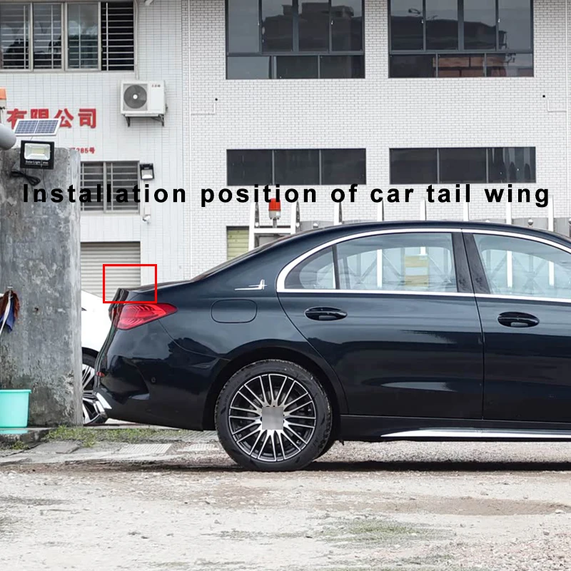 

Универсальный электрический задний спойлер-крыло для багажника с дистанционным управлением, аксессуар для модификации Mercedes-Benz C-класса New Energy 2016-2023