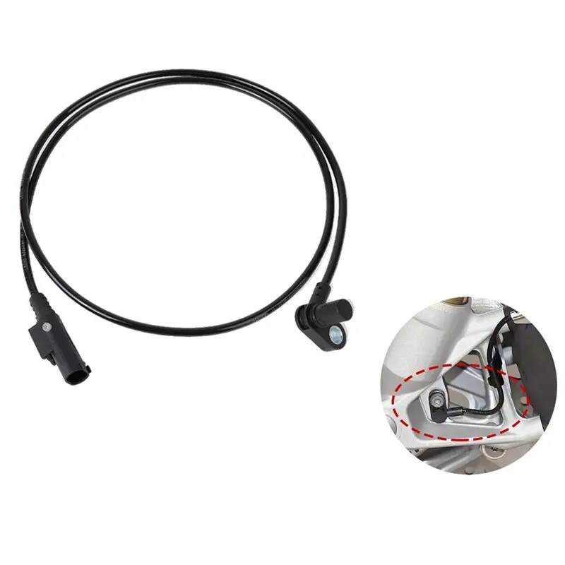 A09E-Motorcycle Speed Sensor Cable ABS Signal Sensor Wire For BMW S1000RR R1200RT R1250GS ADV R Nine T G310 C400 M1000XR
