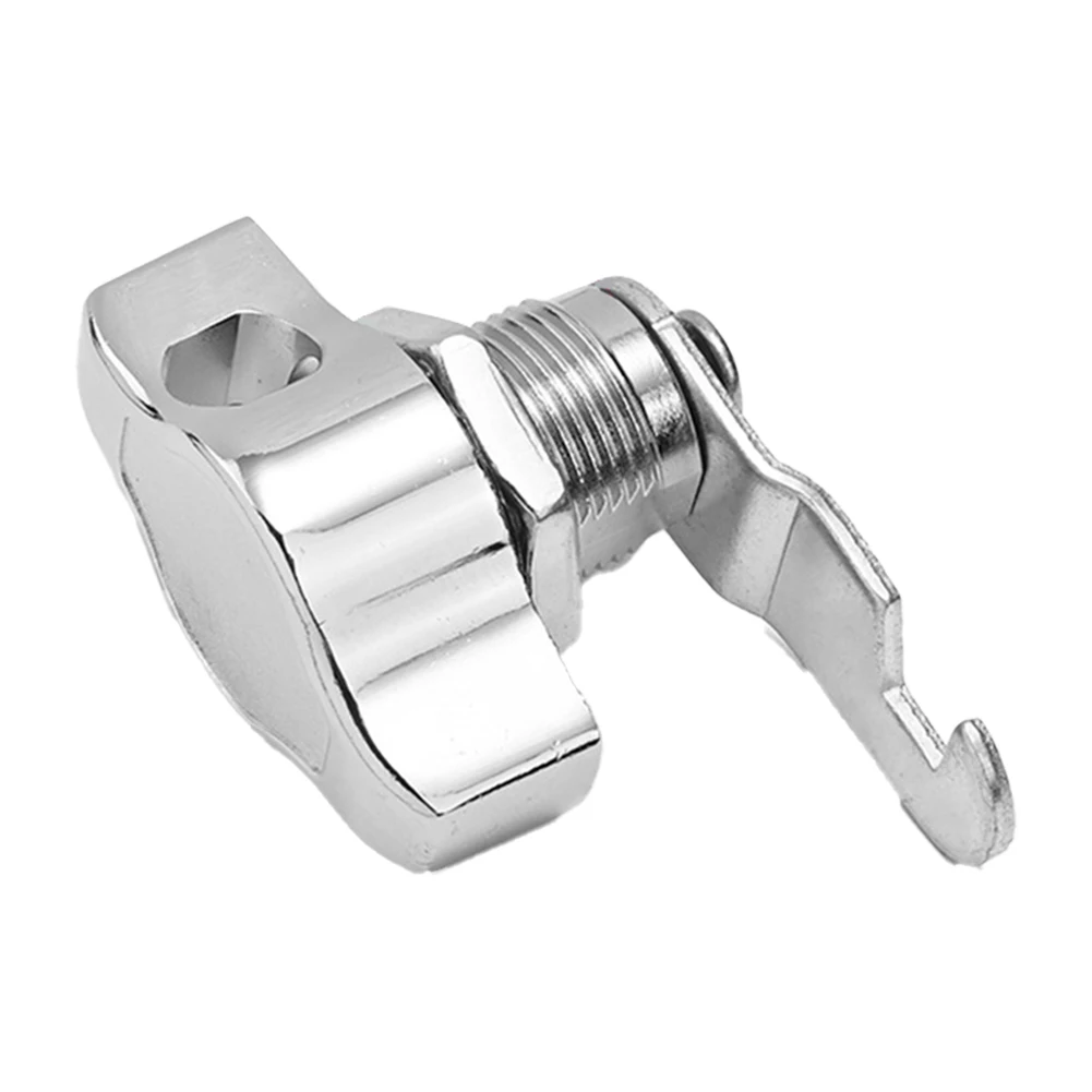 Metal Keyless Cam Lock with Padlock for Cabinet Doors Zinc Alloy Lock Suitable for Mailboxes Vending Machines and ATMs
