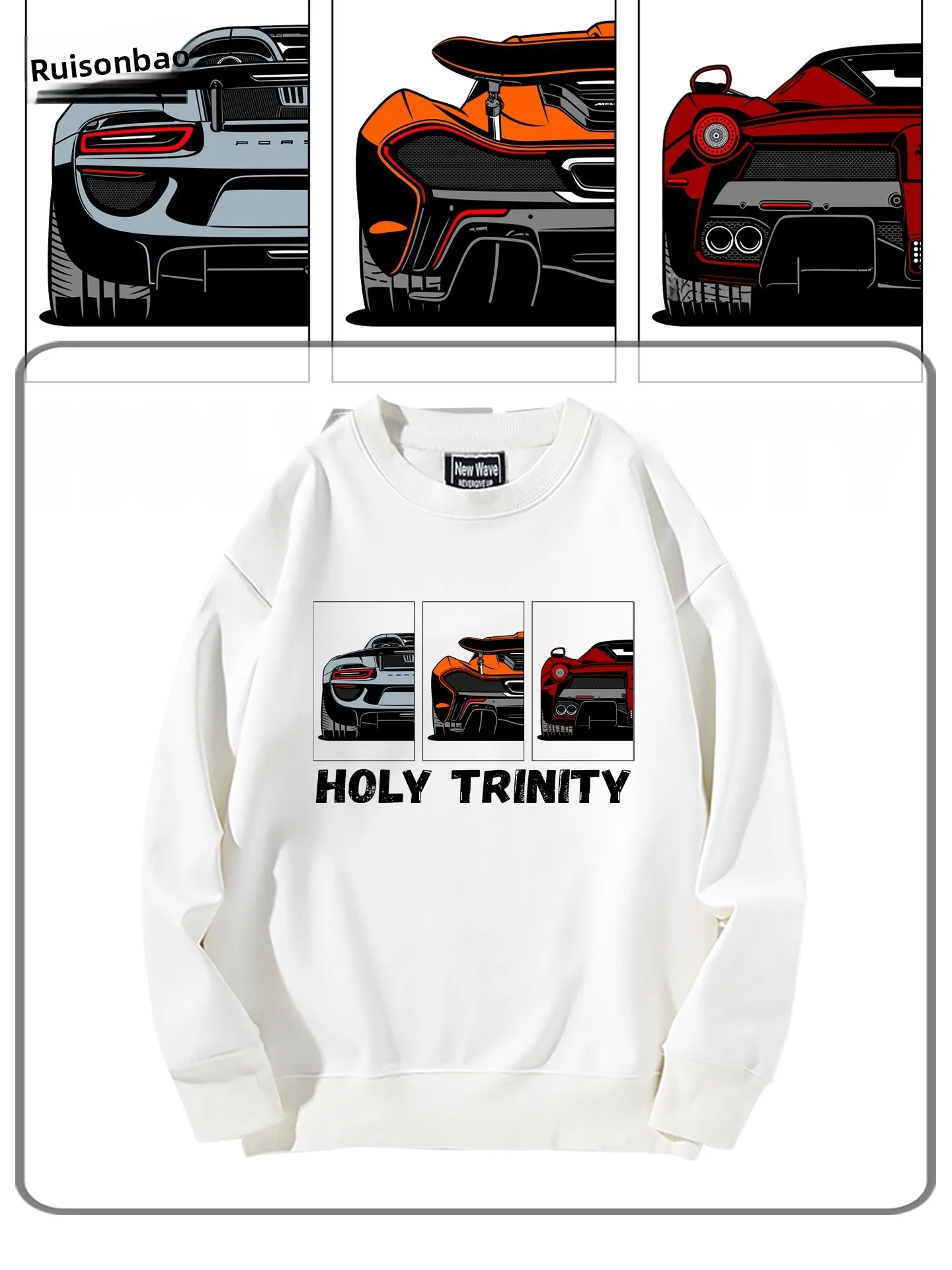 

Мужская высококачественная толстовка с начесом, повседневная, универсальная, осенне-зимняя, модная, с принтом, уличная одежда