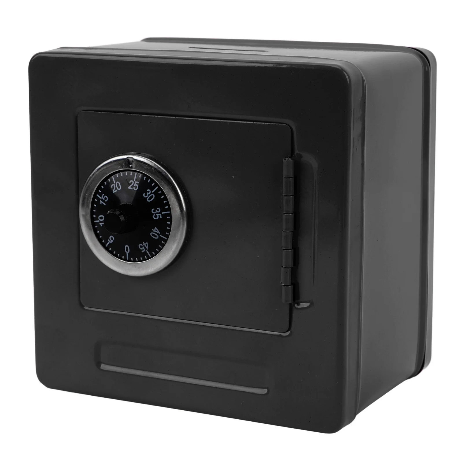 Password Box Durable Metal Password Cash Can Multifunctional Coded Lock Box Spacious Capacity Money Storage Box for Checks Keys