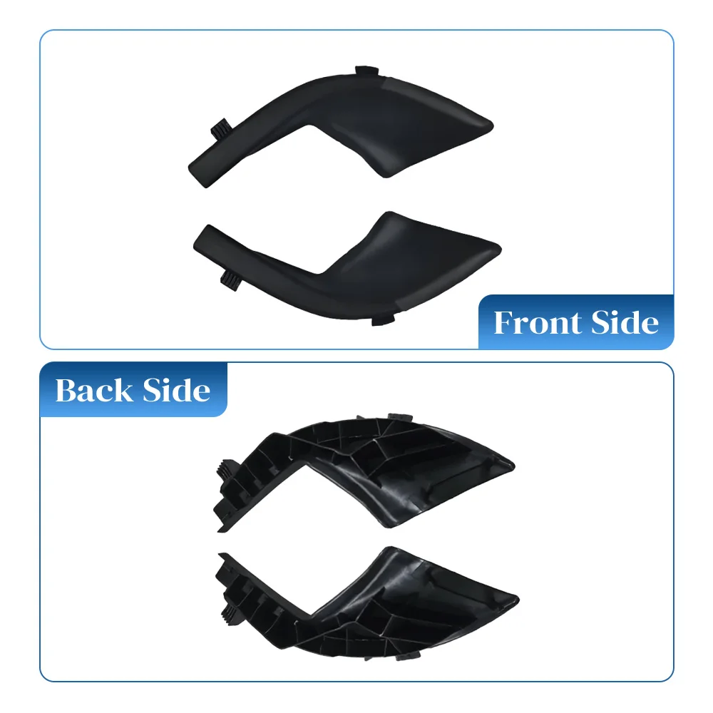 2pcs Windshield Wiper Side Extension Cover Left and Right For Toyota Land Cruiser Prado LC150 2010–2017 53867-60040 53866-60030