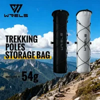 WRELS-bolsa para bastones de Trekking, bolsa para bastones de senderismo, ligera, impermeable, portátil, bolsillo de hueso de pescado, apertura, bolsa para Buggy, bolsa para bastón