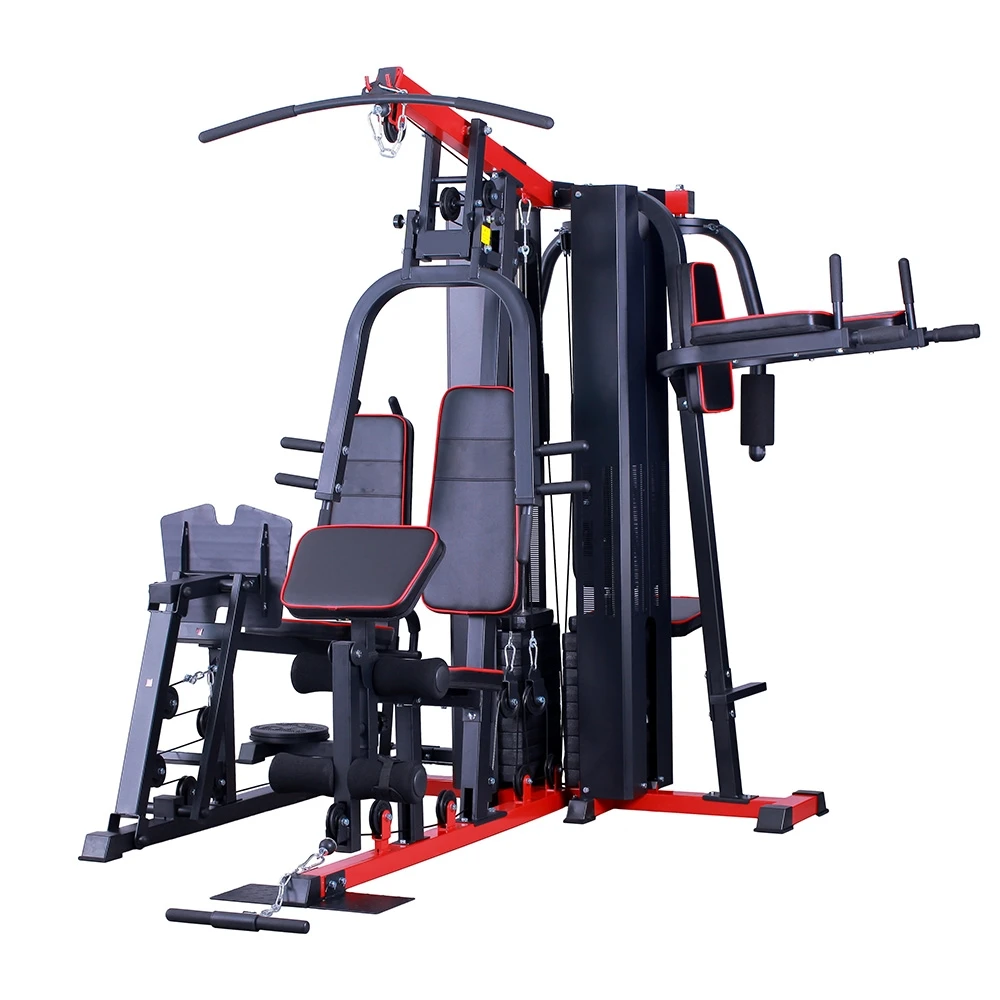 Multifunctional Gym Machine Chest Exercise Integrated Trainer Multi Function Station Single Station Home Gym Exercise Equipment