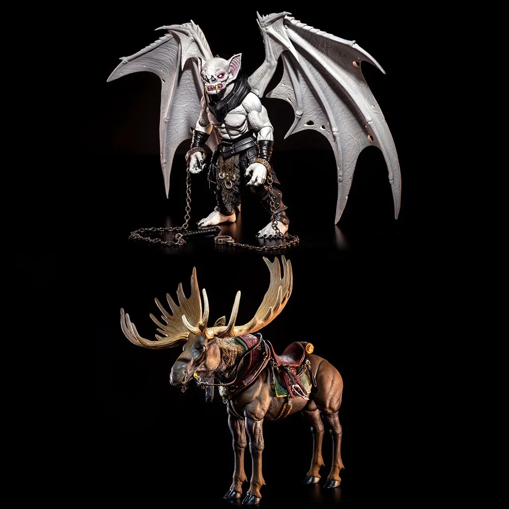 

Four Knights Dark Horsemen Studio Mythic Legions 7 inches Illythia Wave 17cm Vargg 20cm Davids Deer Anime Action Figure Model