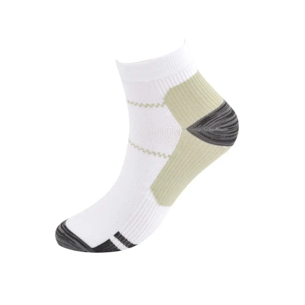 Summer Unisex Anti-fatigue Basketball EU 35-4 Heel Pad Arch Pain Heel Spurs Socks Foot Compression Socks Venous Ankle Socks