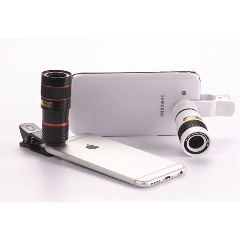 8x Long Focus Mobile Phone Lens 8x Mobile Phone Telescope Hd Camera Lens External Zoom Special Effect Lens