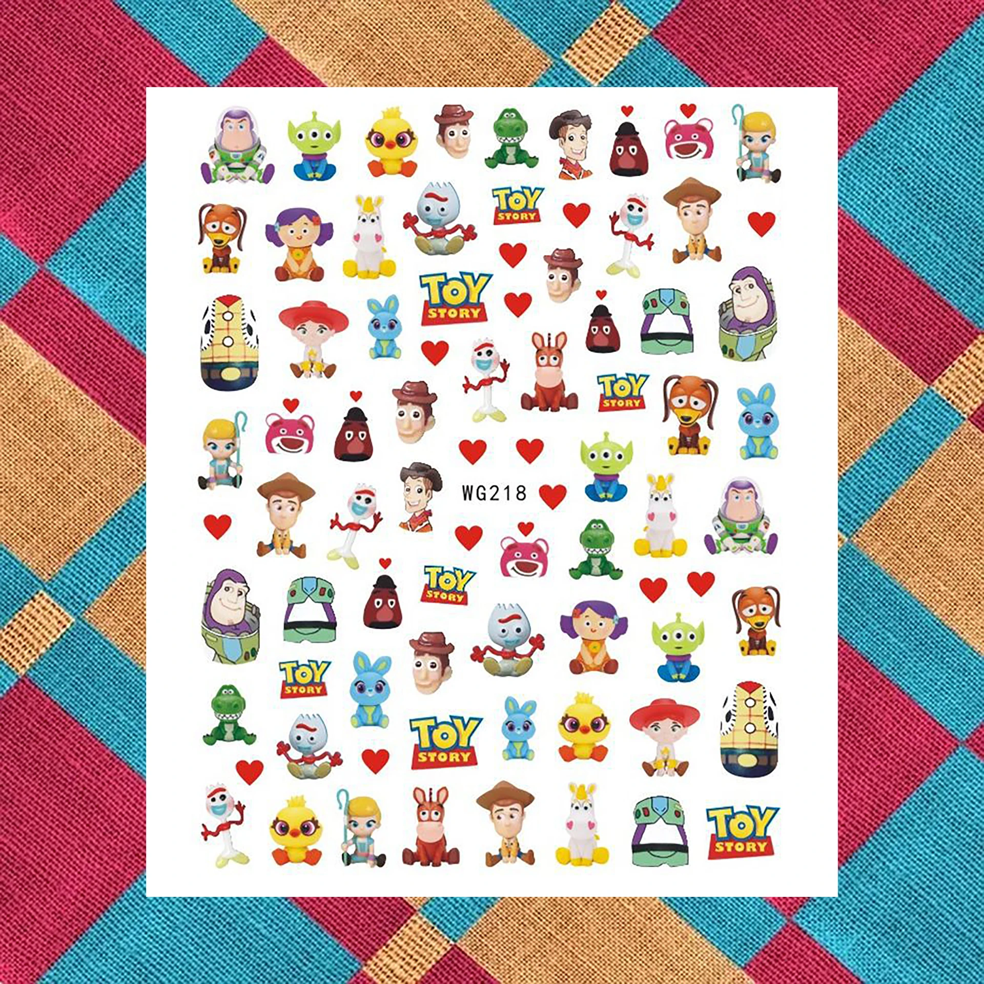The Lion King Pinocchio 3D Nail Stickers Nail Art Supplies Nail Art Accessories Disney Anime Nail Slider Nail Art Decals