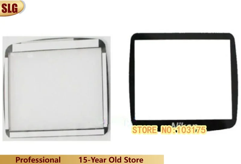 Новый внешний стеклянный защитный чехол для ЖК-экрана (акрил) для камеры Nikon D80 + лента