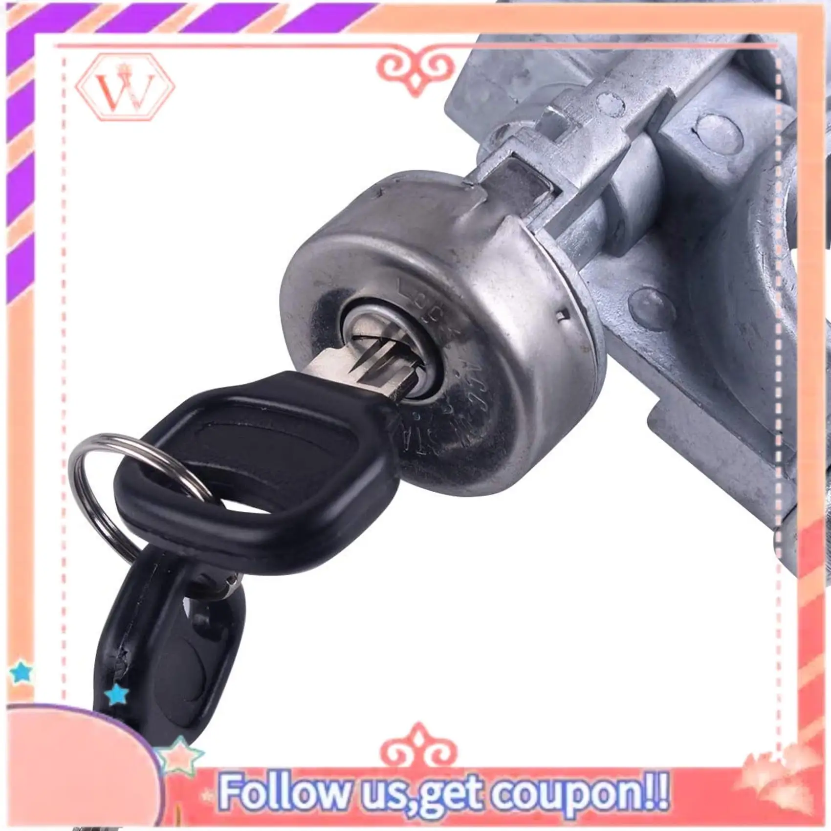 

Durable Ignition Switch With Key UB3976290 Fit For Mazda Pickup B2000 B2200 B2600 1986-1993