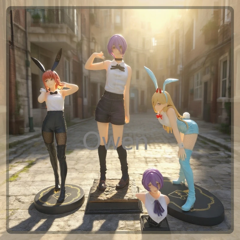 

Мощные чулки Reze, аниме, фигурка человека с бензопилой, Makima Girl, фигурки героев, коллекция ПВХ, украшения, модель, игрушки, подарки на день рождения