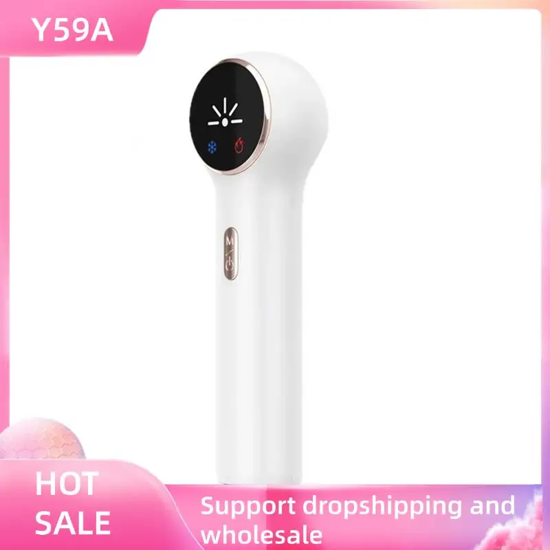 Y59A Koude Warmte Gezicht Schoonheid Apparaat Elektrische Lifting Huidverzorging Gezichtsgereedschap Ogen Hals Dubbele Kin Massager Aanscherping