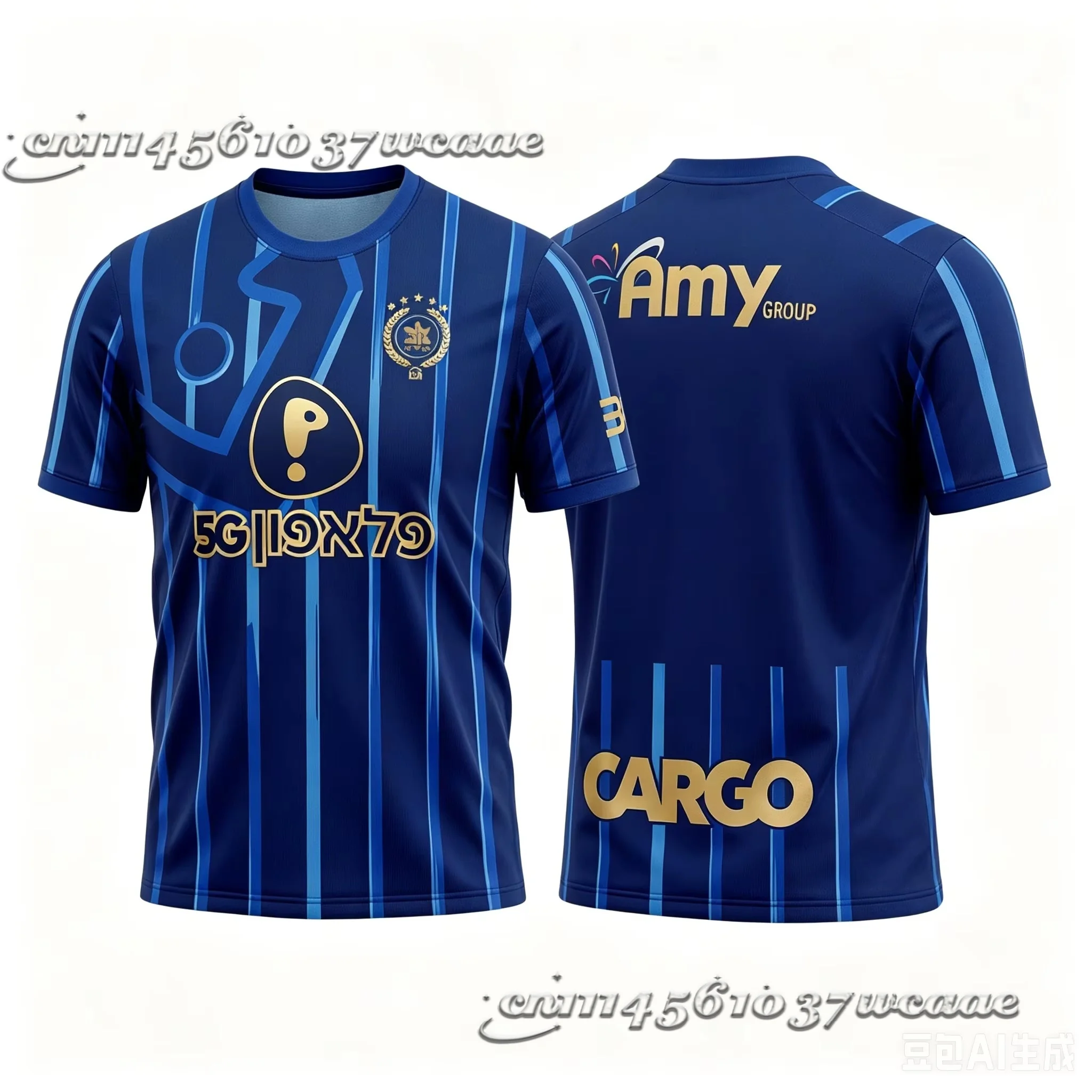 2026 Trend Football Fans Maccabi Tel Aviv  Jersey Adult  Athleisure T-Shirt Summer Breathable Soft Comfy Stylish FamilyMatching