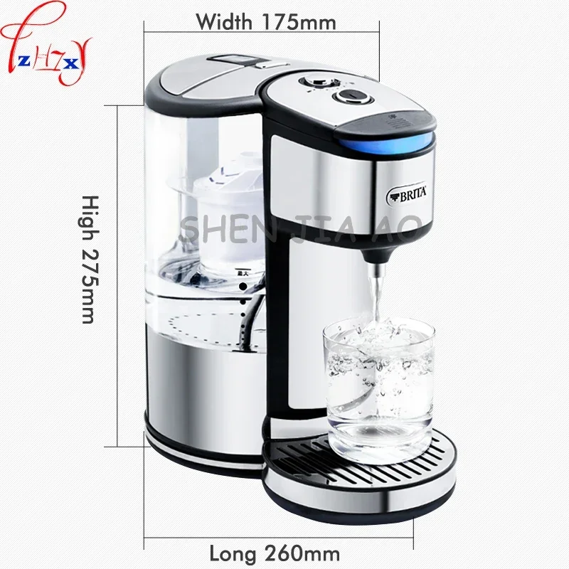 Home Kitchen Electric Water That Is Hot Water Bar Water Filter Pot Stainless Steel Electric Straight Drink Purifier