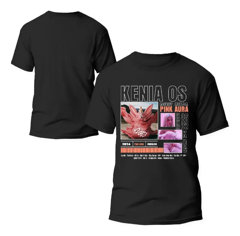 Men's Pink Fantasy Creature & Collage Graphic Vintage Washed T-Shirt, Oversized Cotton Streetwear Tee 2026