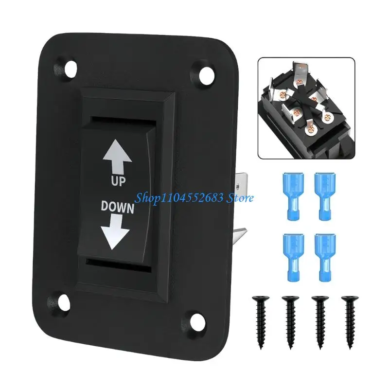UP Down Momentary Reverse Polarity Switches Plastic Rocker Switches Panel Momentary Rocker Switches For Car Accessories 
