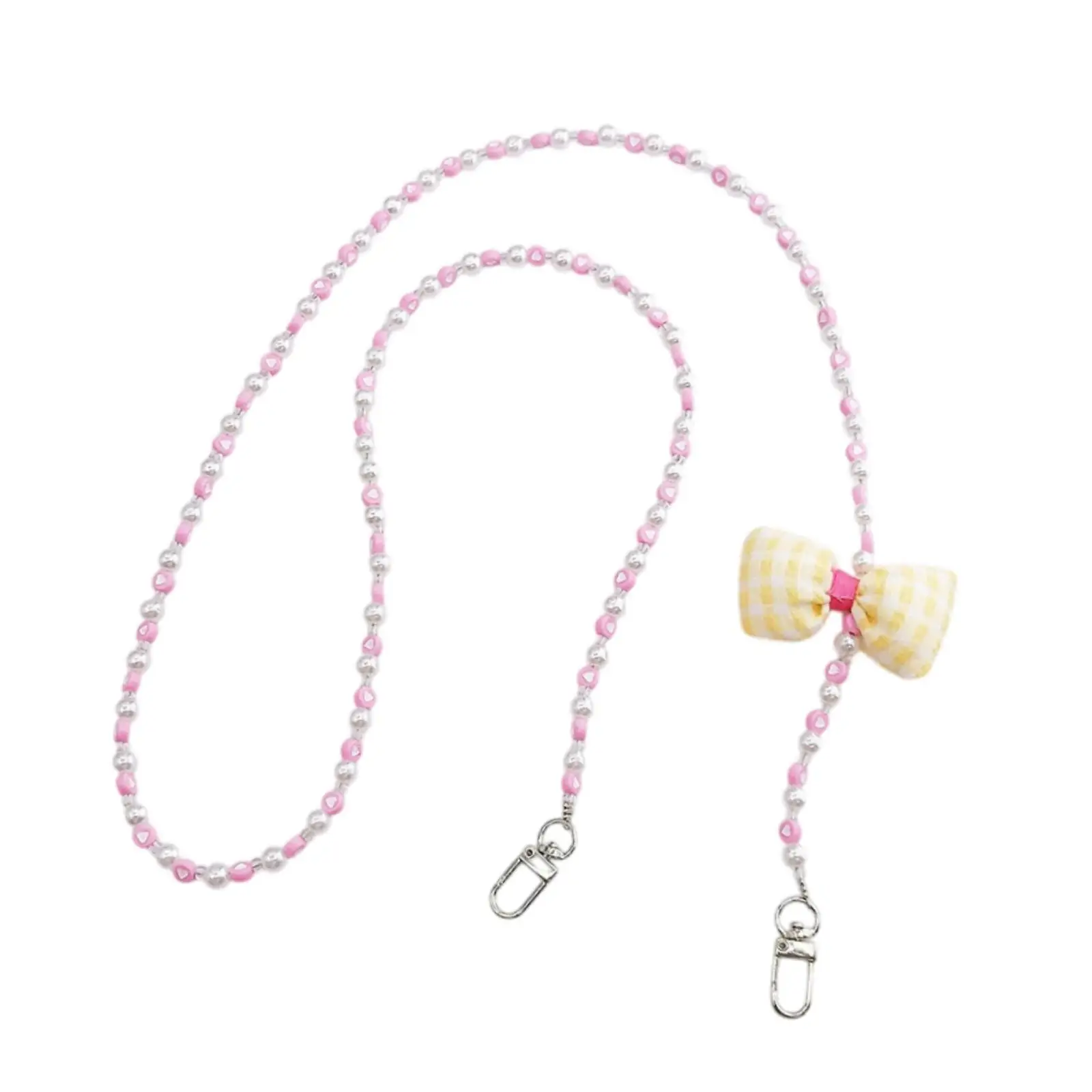 

Ремешок для телефона через плечо, подвесное украшение, металлические зажимы для большинства смартфонов, милые