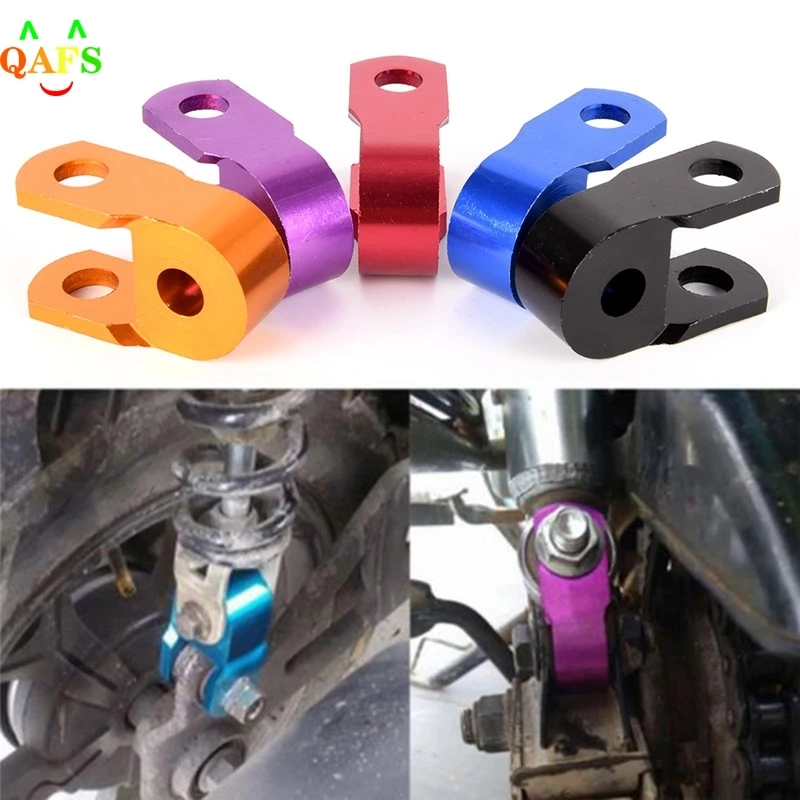 

2Pcs Aluminum alloy Motorcycle Motorbike Dirt Bike Shock Absorber Height Extender Jack Up Riser