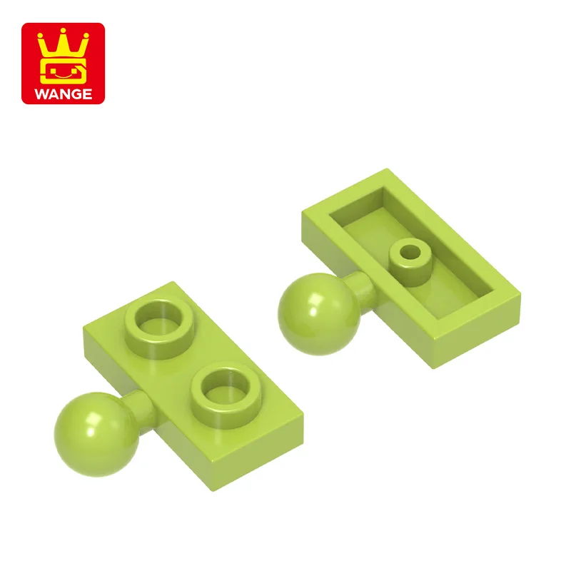 WANGE 199Pcs/Lot 14417 2 Hole Horizontal Ball Joint Moc Color Buckle Accessories Compatible Bricks DIY Children Toy Building