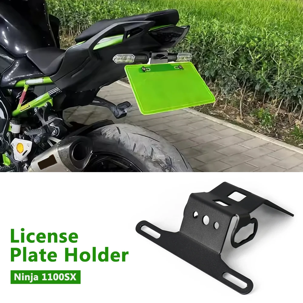 

Motorcycle Tail Tidy Fender Eliminator License Plate Bracket Holder For Kawasaki Ninja 1100SX 2024 2025 Short Tail Stock Tidy