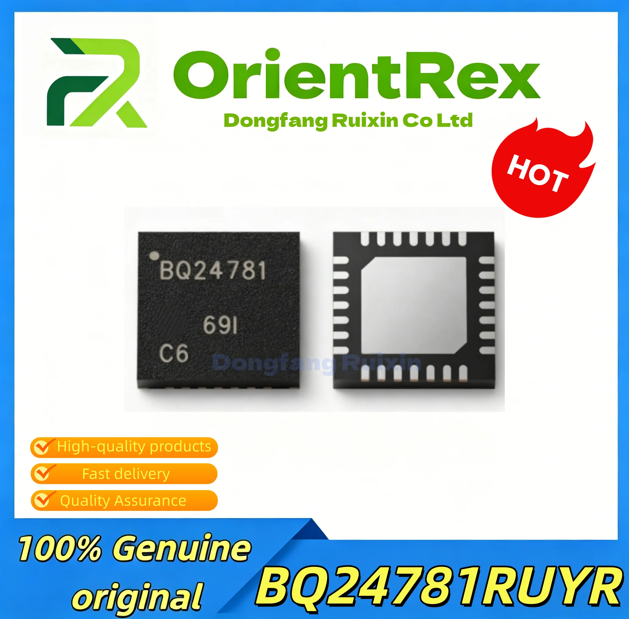 (2-10piece) 100% New BQ24781RUYR BQ24781 QFN-28 Chipset