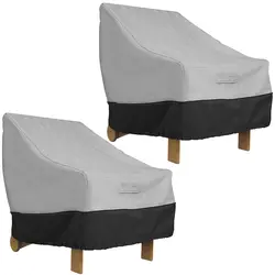 Outdoor Sofa Chairs Cover,210D Oxford Cloth Gray Black Color,Sofa Case,Garden Furniture Dustproof Waterproof Protective Cover