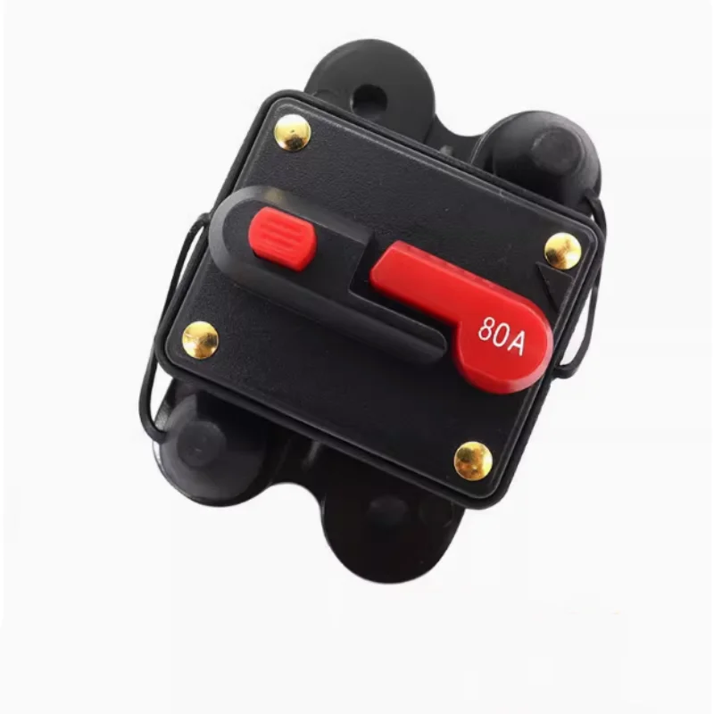 

1PCS 60A 80A 100A 125A 150A 200A 250A 300A Car Audio Inline Circuit Breaker Fuse for 12V Protection SKCB-01-150A Hot Sale