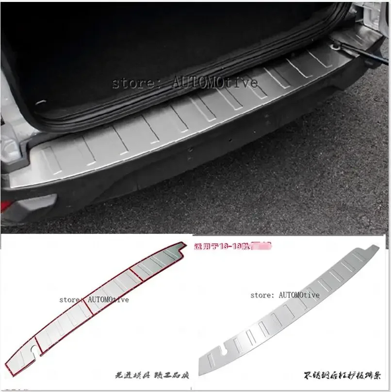 2013 2014 20152016  2017 2018 2019 For Ford Ecosport  High quality stainless steel Rear bumper Protector Sill