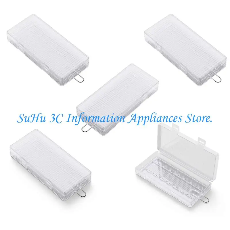 2A Battery Organizers Box with Top Lid for Tidy Drawer Storage Organizers