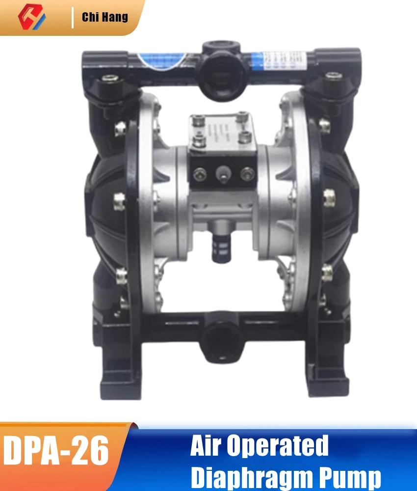 Pneumatic Diaphragm Pump Corrosion-resistant Acid-alkali-resistant Spray Paint Six-point Booster