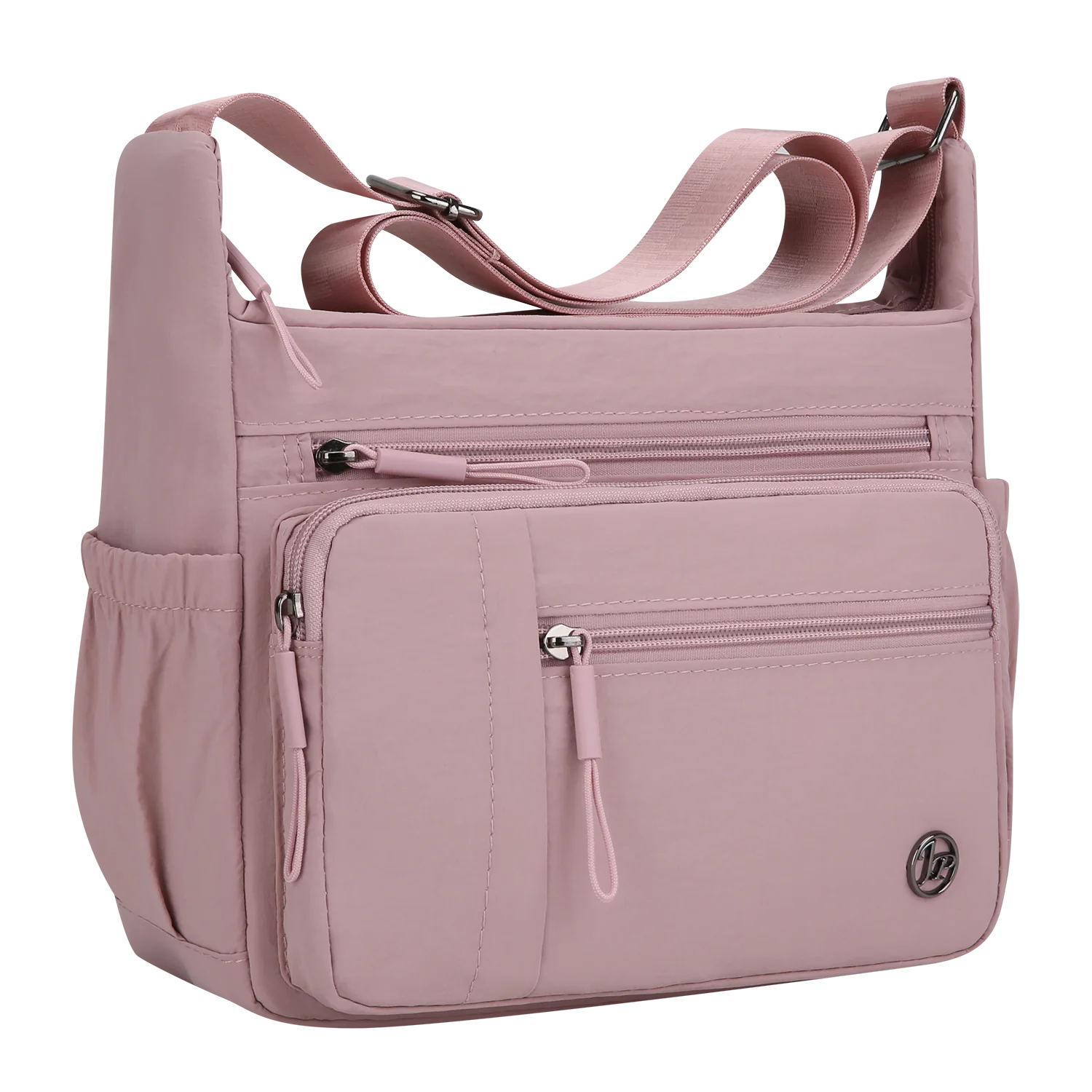 Crossbody Shoulder Bag Unisex, Waterproof Nylon Large Capacity Messenger Purse for Ladies Men Travel Shopping Daily Commute view 6