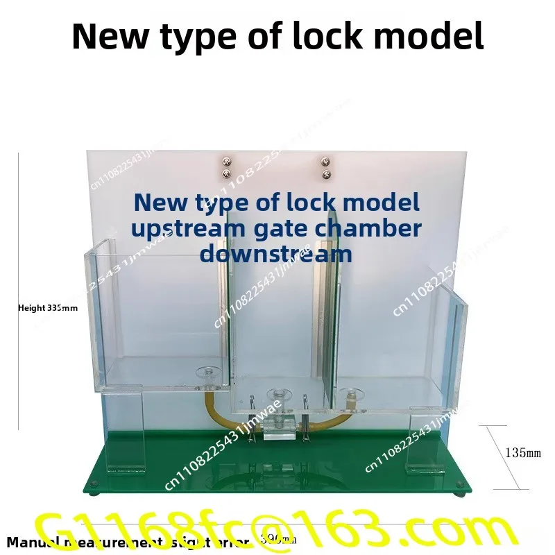 J80156 Water Level Connector Secondary Ship Lock Construction Principle Demonstration Physics Teaching Instrument