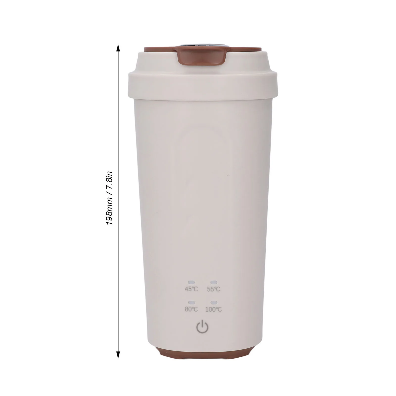 غلاية مياه صغيرة للسفر من الفولاذ المقاوم للصدأ قابلة لإعادة الشحن 500 مل غليان سريع 300 وات غلاية كهربائية محمولة لحليب الشاي والقهوة #6