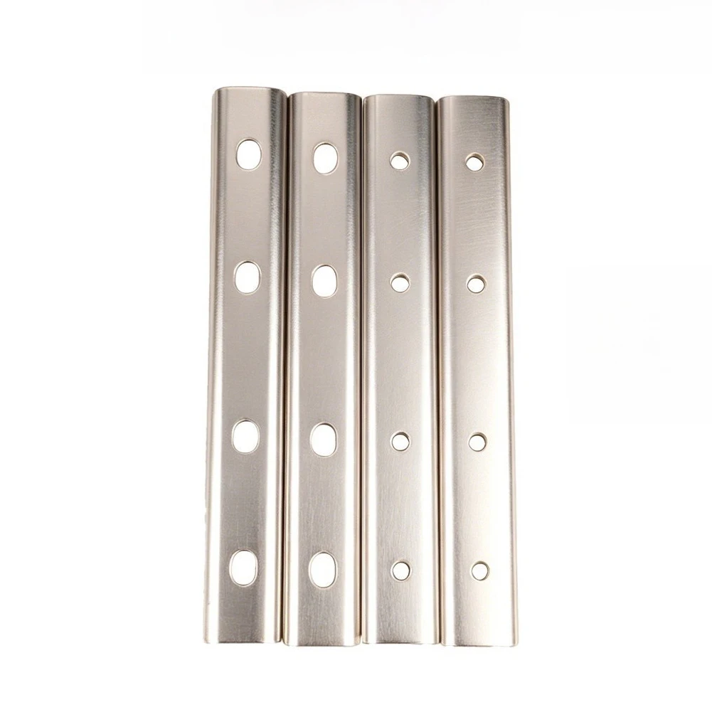 Two-Method Installation Bicycle Basket Clip Set for Rear Mount Applications with Metal Clamps and Plywood Fixation Panels