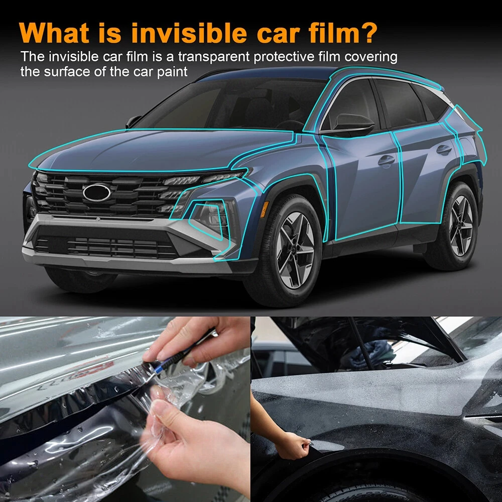 

8.5Mil Pre-cut PPF Kit For Hyundai Tucson N Line 2025 TPU Paint Protection Film Clear Bra Car Body Anti-Scratch Resistant