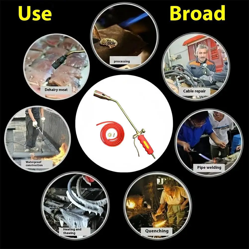 غاز البترول المسال قاذف اللهب واحد ومزدوج التبديل نوع الغاز المسال الشعلة لحام Spitfire بندقية البروبان لحام قاذف اللهب