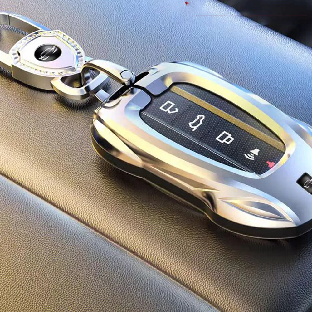 Fit For Great Wall Tank 300 Hi4-T 2025 2026 Key case special Cyber men's car TANK buckle