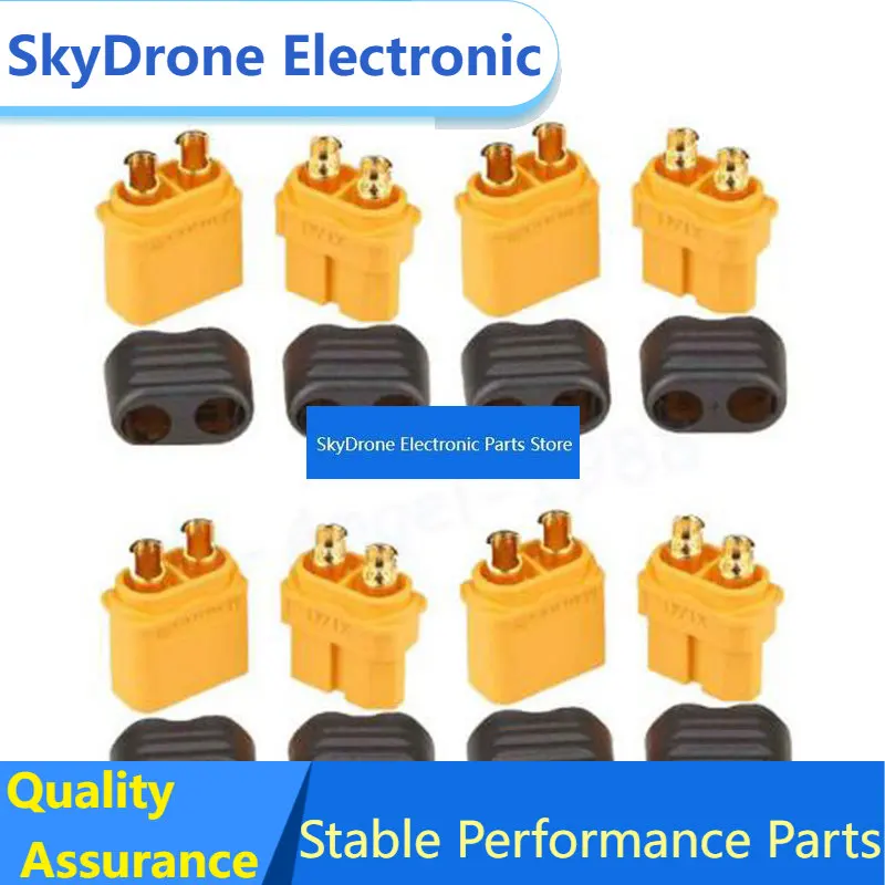 SkyDEl100PCS XT60 XT-60H XT30U T Plug Male Female Bullet Connectors For RC Lipo Battery Quadcopter Multicopter