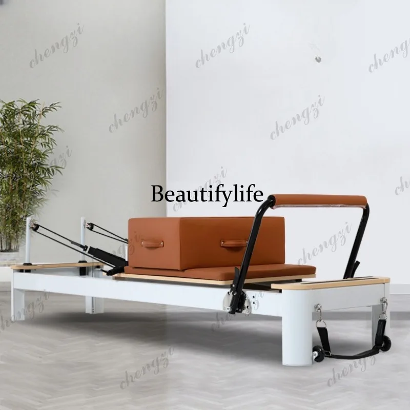 Customized aluminum alloy small white bed Pilates yoga studio core bed multi-functional training