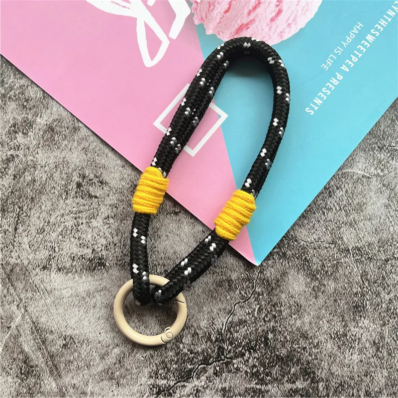 Keychain Cotton Thread Lanyard Color Key Chain