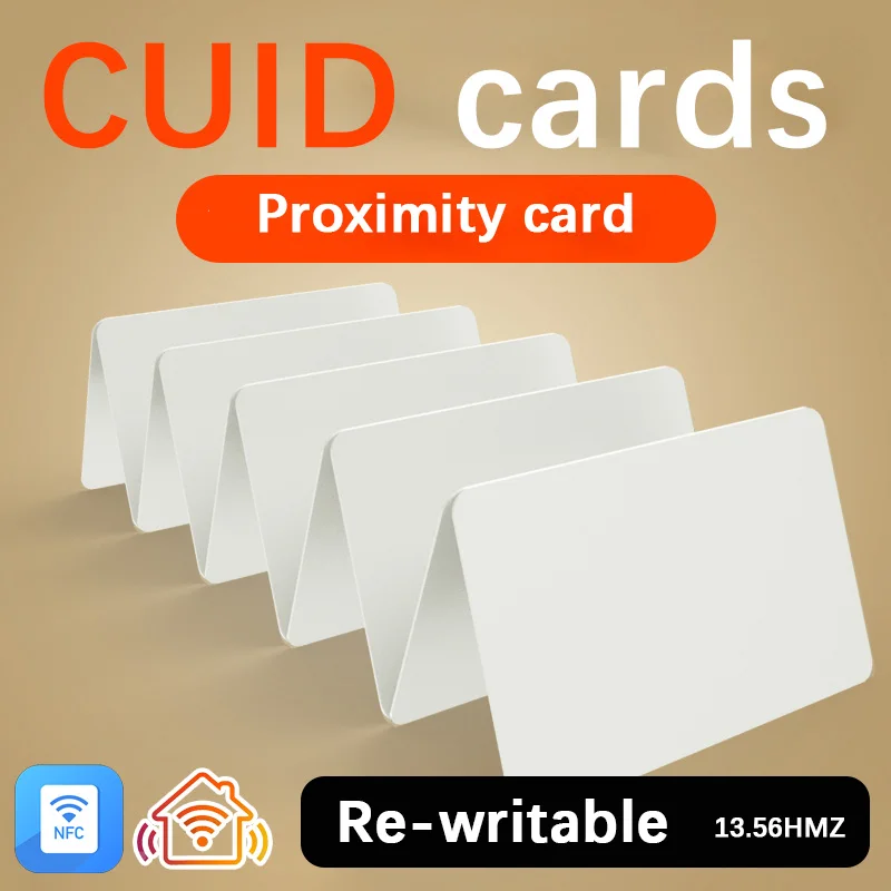 

IC card access card cuid duplicate card key card fob induction elevator card cell cuid blank card sticker replica door card