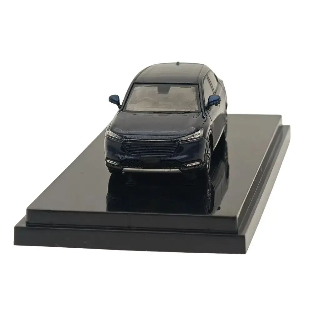 ホビージャパン 1/64 ヴェゼル e: HEV Z ミッドナイトブルービームメタリック HJ641071ABL ダイキャストモデルカーミニチュア限定コレクション