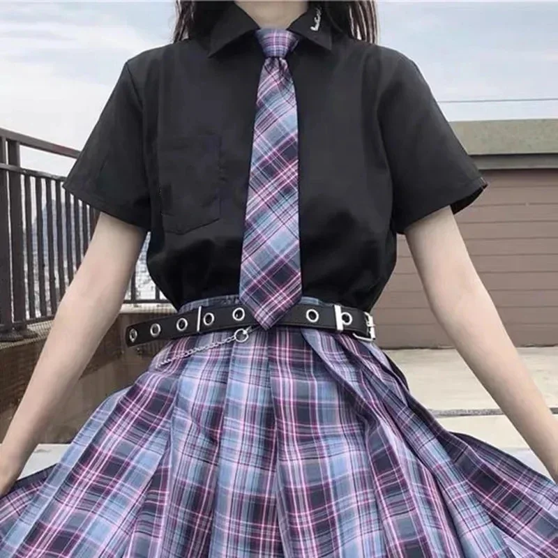 Donne Harajuku Stile Preppy Dolce Kawaii Gonna Scozzese A Pieghe Estate Coreano Jk Uniforme A Vita Alta Mini A-Line Gonne Femminile MN1