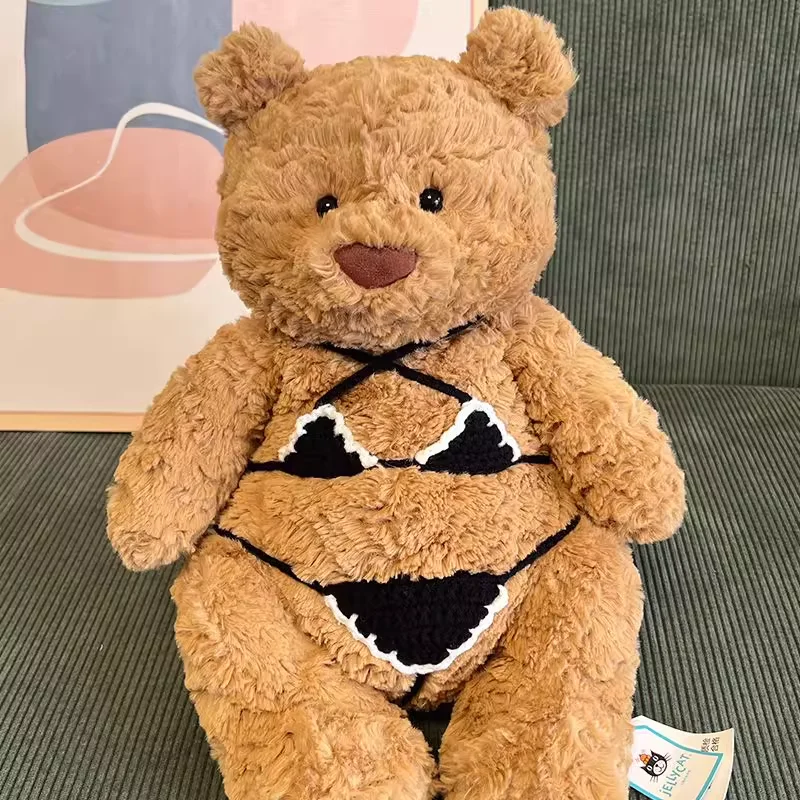 Ubranka dla misia Barcelona 28cm36 Bikini Ubranka 47 Akcesoria do ubrań Lalki świnka Barnabus Ubranka dla niemowląt Prezent na święta