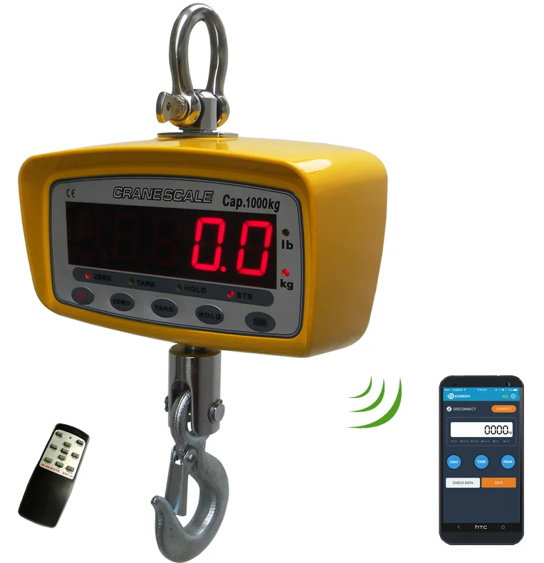 

Everight 50kg Digital Ocs Blue-tooth Crane Scales