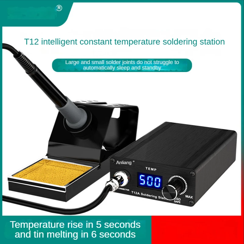 

T12 Household mobile phone maintenance tool kit 75W digital display thermostatic table portable electric soldering iron