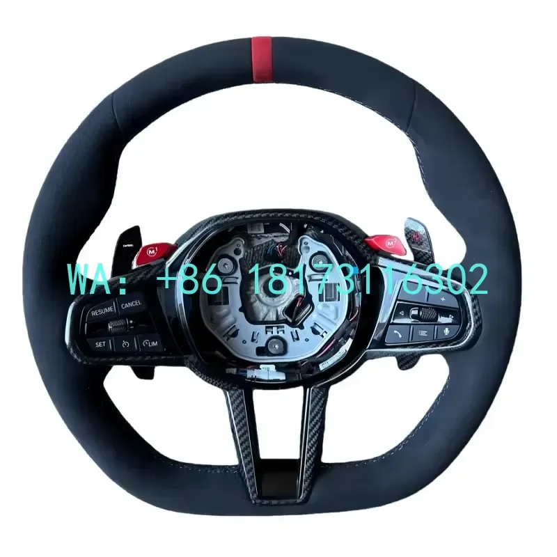 

China Plant 2026 Suede Leather Steering Wheel G30 G31 G32 X3 G01 X4 G02 M2 G87 M3 G80 M4 G82 G42 G20 LCI M5 F90 G11Spor
