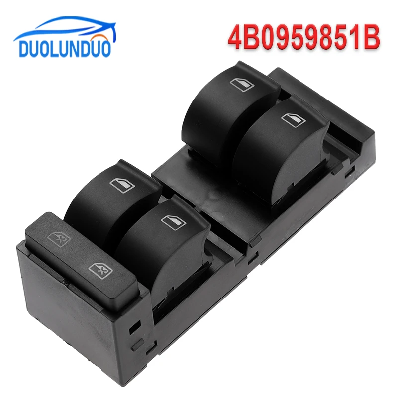 New High Quality 16pins Car Accessories Window Switch 4B0959851B 4B0959851 1761S0008 For Audi A6 RS6 Car Accessories