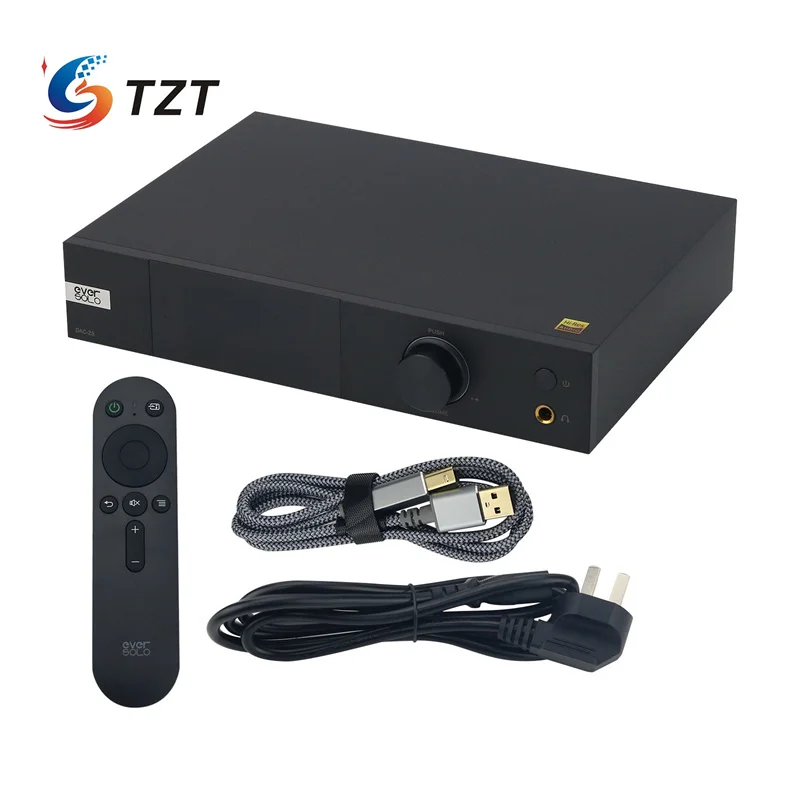 TZT Eversolo DAC-Z8 ES9038Pro USB DAC Audio Decoder Headphone Amplifier DSD512 Native PCM 768KHz/32Bit