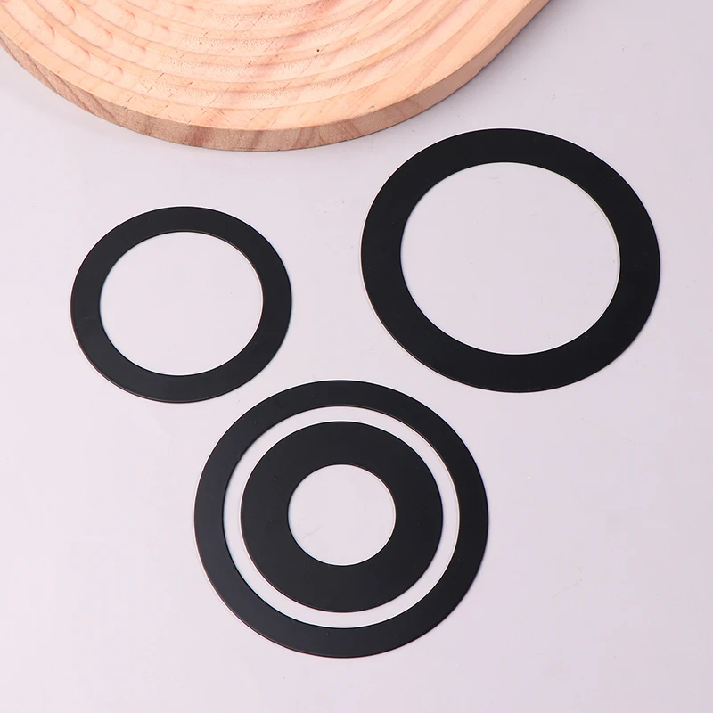 Black LED Spotlight Downlight O Rings Lampshade Ring Adapter Concealed Spacers Shims Washers Light Stand Extension Gaskets